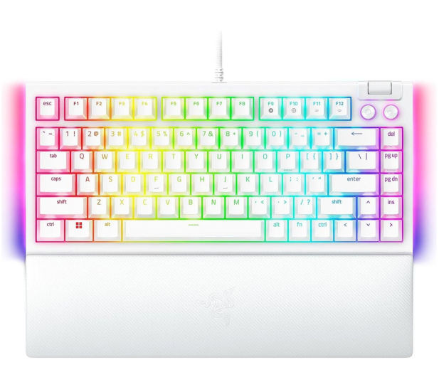 RAZER BlackWidow V4 75% White RZ03-05001700-R3M1 - 1187809 - zdjęcie